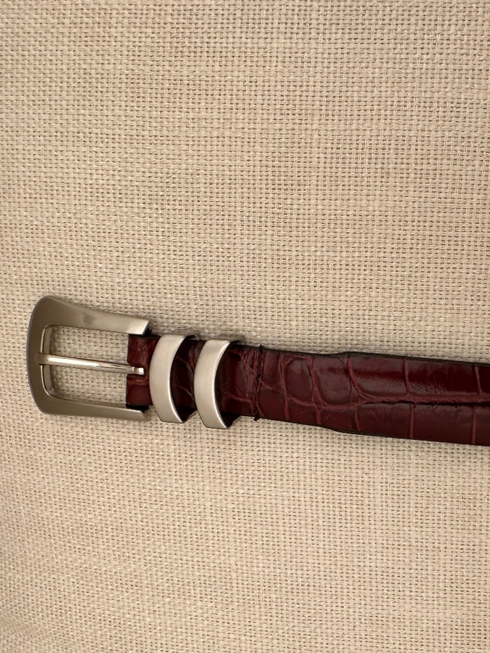 Men's Reddish belt